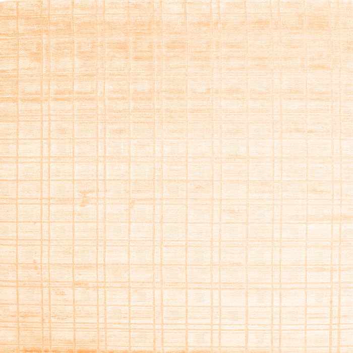 Serging Thickness of Solid Orange Modern Rug, con963org