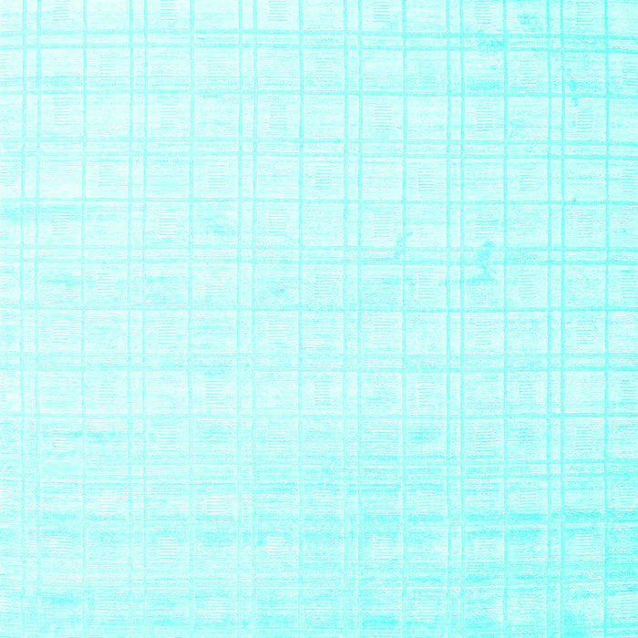 Solid Turquoise Modern Rug, con963turq