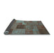 Sideview of Patchwork Light Blue Transitional Rug, con965lblu