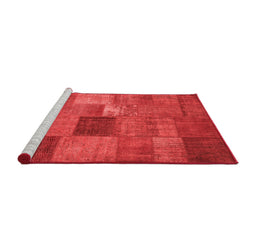 Transitional Red Washable Rugs
