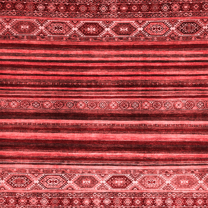 Abstract Red Contemporary Area Rugs