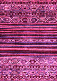 Abstract Pink Contemporary Rug, con966pnk