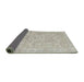 Thickness of Contemporary Green Modern Rug, con967