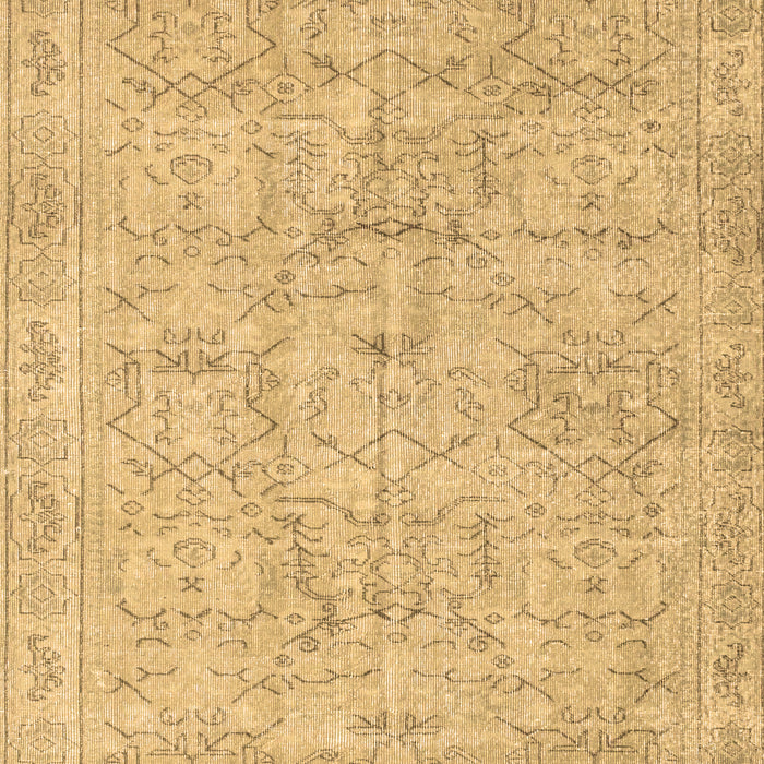 Abstract Brown Contemporary Rug, con967brn