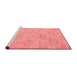 Contemporary Red Washable Rugs