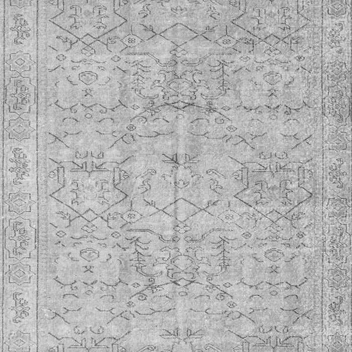 Abstract Gray Contemporary Rug, con967gry