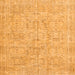 Serging Thickness of Abstract Orange Contemporary Rug, con967org