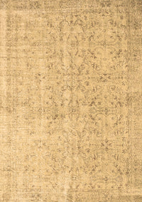 Abstract Brown Contemporary Rug, con968brn