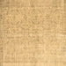 Square Abstract Brown Contemporary Rug, con968brn