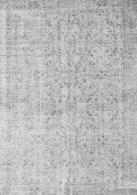 Abstract Gray Contemporary Rug, con968gry