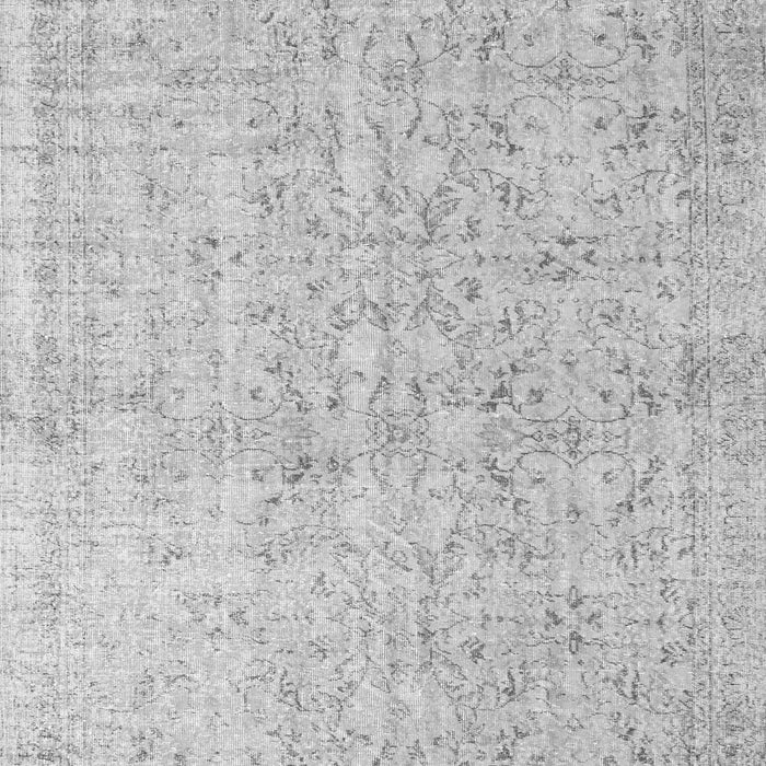 Abstract Gray Contemporary Rug, con968gry