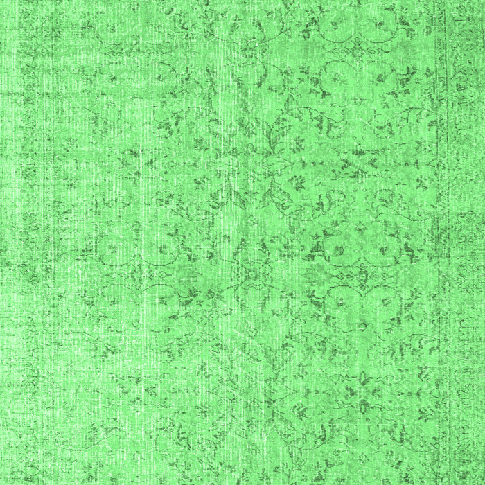 Abstract Emerald Green Contemporary Rug, con968emgrn