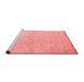 Contemporary Red Washable Rugs