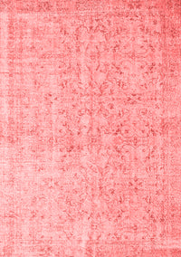 Abstract Red Contemporary Rug, con968red