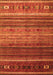 Oriental Orange Traditional Rug, con969org