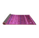 Sideview of Oriental Purple Traditional Rug, con969pur