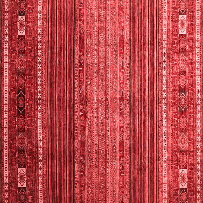 Machine Washable Oriental Red Traditional Rug, wshcon969red