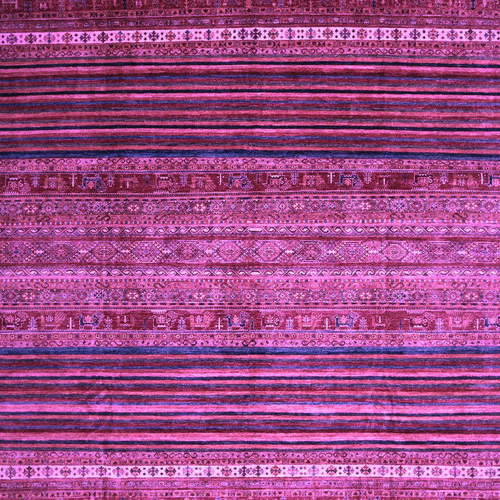 Machine Washable Oriental Purple Traditional Area Rugs, wshcon969pur