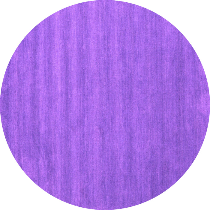 Round Abstract Pink Contemporary Rug, con96pnk