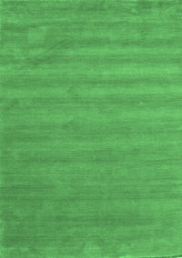 Abstract Emerald Green Contemporary Rug, con96emgrn