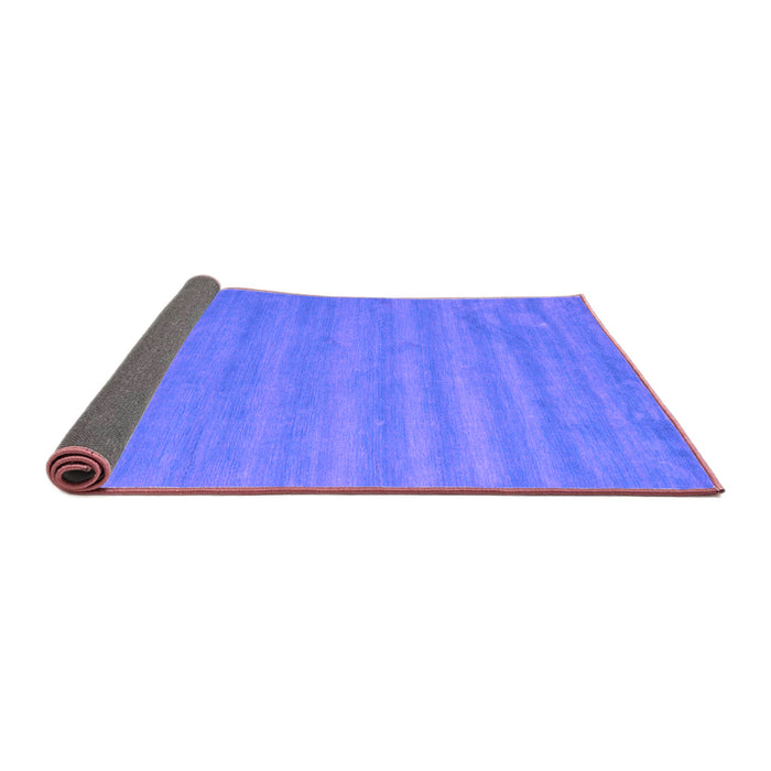 Sideview of Abstract Purple Contemporary Rug, con96pur
