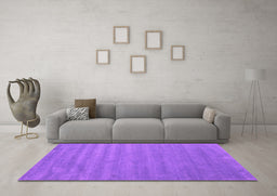 Machine Washable Abstract Pink Contemporary Rug in a Living Room, wshcon96pnk