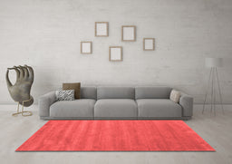 Contemporary Red Washable Rugs