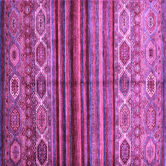 Square Oriental Purple Traditional Rug, con970pur