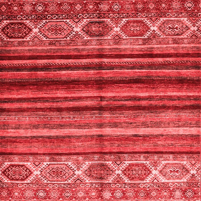 Machine Washable Oriental Red Traditional Rug, wshcon970red