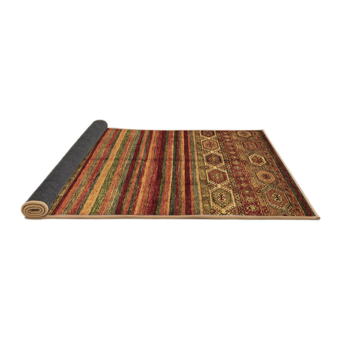Sideview of Oriental Brown Traditional Rug, con970brn
