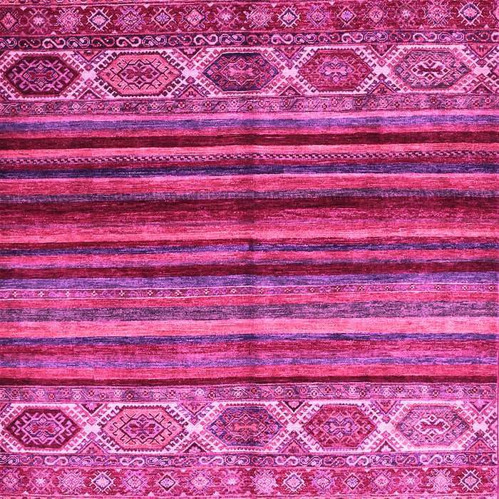 Machine Washable Oriental Pink Traditional Rug, wshcon970pnk
