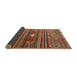 Thickness of Contemporary Red Modern Rug, con971