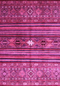 Abstract Pink Contemporary Rug, con971pnk