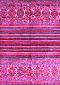 Abstract Pink Contemporary Rug, con972pnk