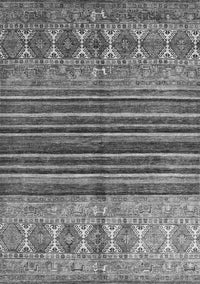 Abstract Gray Contemporary Rug, con972gry