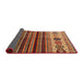 Thickness of Contemporary Brown Modern Rug, con973