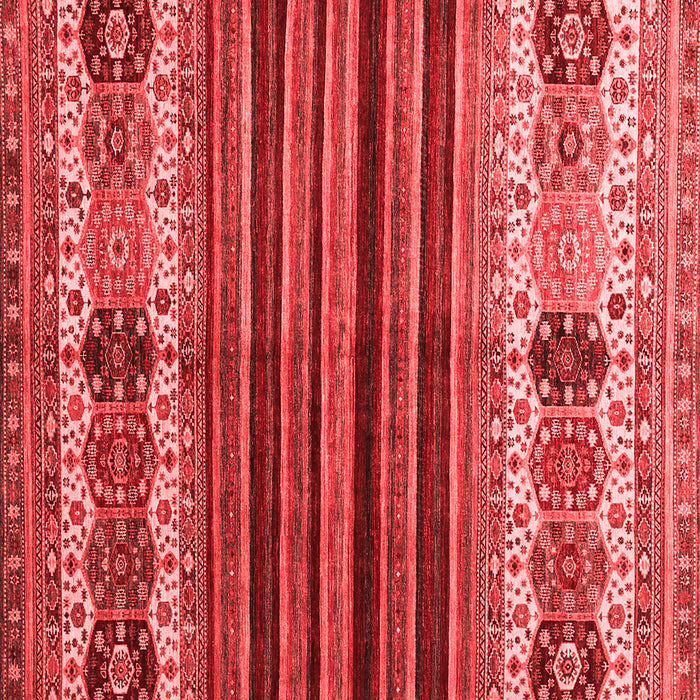 Machine Washable Abstract Red Contemporary Rug, wshcon973red