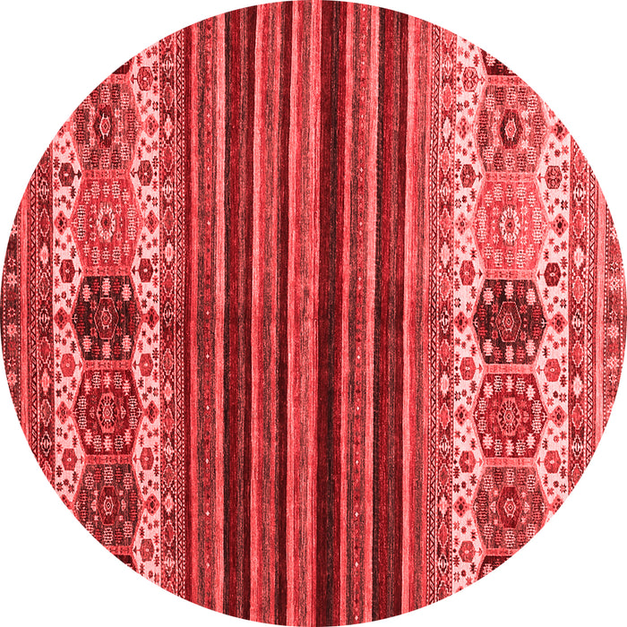 Abstract Red Contemporary Rug, con973red