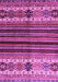 Machine Washable Abstract Purple Contemporary Area Rugs, wshcon973pur