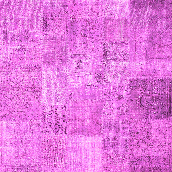 Patchwork Pink Transitional Rug, con974pnk