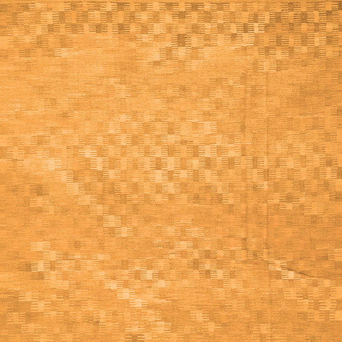 Serging Thickness of Abstract Orange Contemporary Rug, con975org
