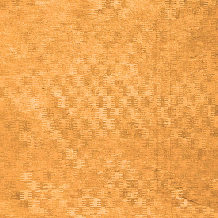 Abstract Orange Contemporary Rug, con975org