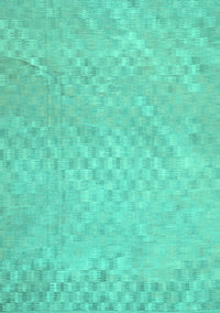 Abstract Turquoise Contemporary Rug, con975turq