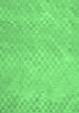 Abstract Emerald Green Contemporary Rug, con975emgrn