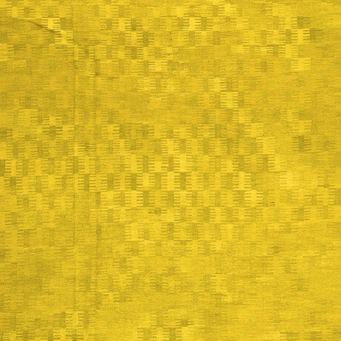 Abstract Yellow Contemporary Rug, con975yw