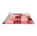 Transitional Red Washable Rugs