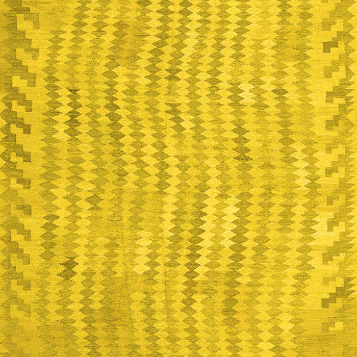 Southwestern Yellow Country Rug, con977yw