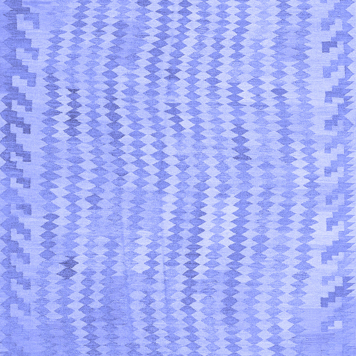 Southwestern Blue Country Rug, con977blu