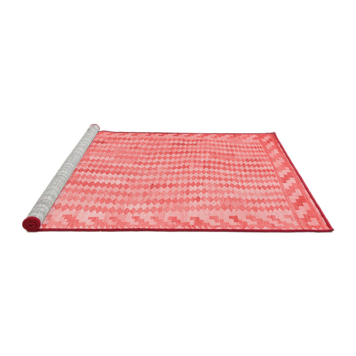 Country Red Washable Rugs