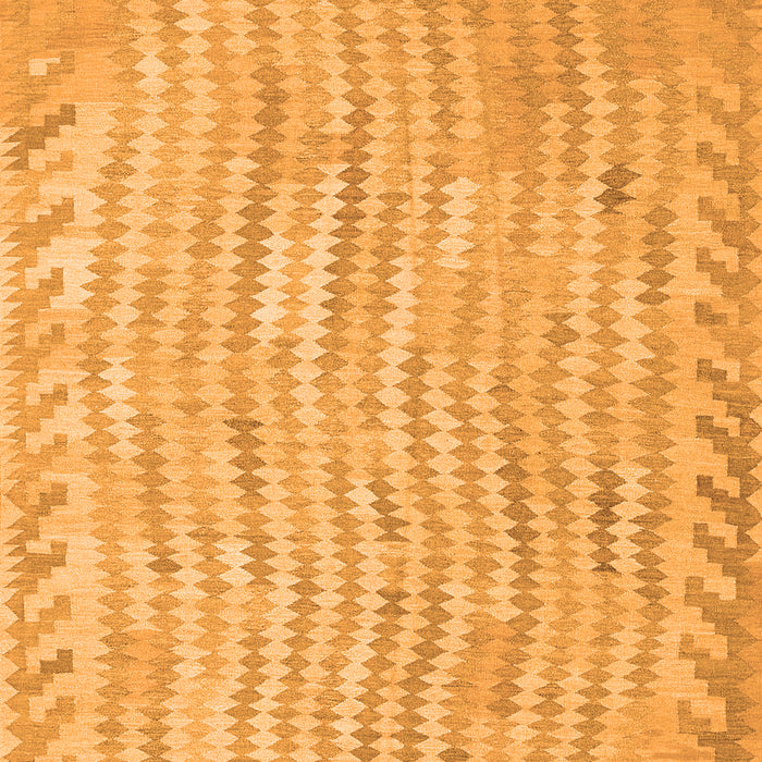 Serging Thickness of Machine Washable Southwestern Orange Country Area Rugs, wshcon977org